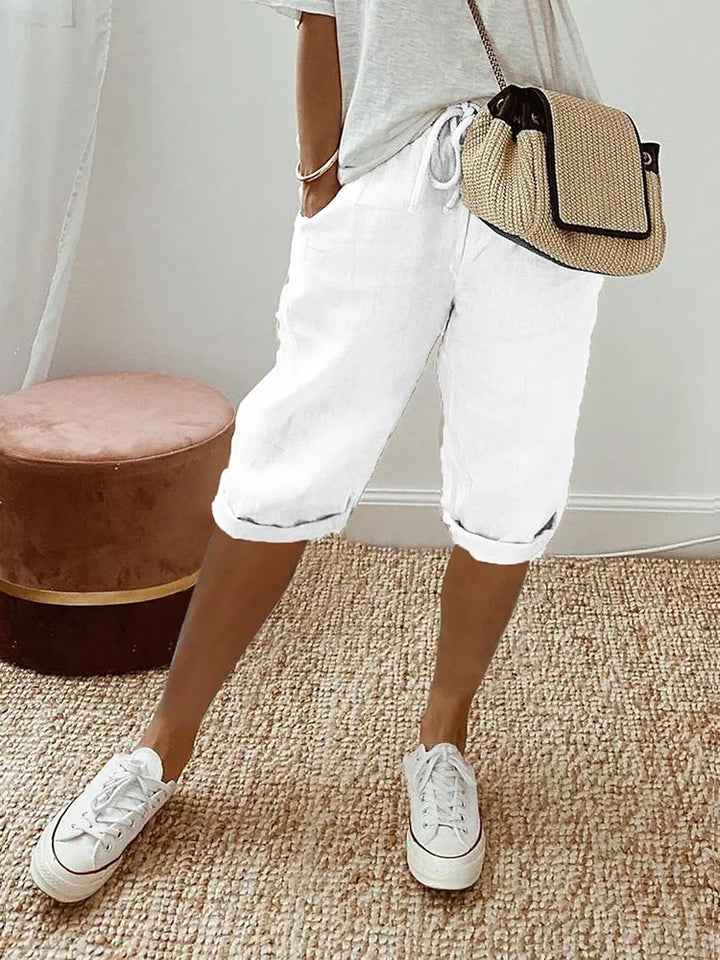 KAIRA | CHIC RELAXED DRAWSTRING SHORTS